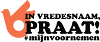 in vredesnaam praat logo